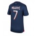Paris Saint-Germain Kylian Mbappe #7 Replika Hemma matchkläder 2023-24 Korta ärmar